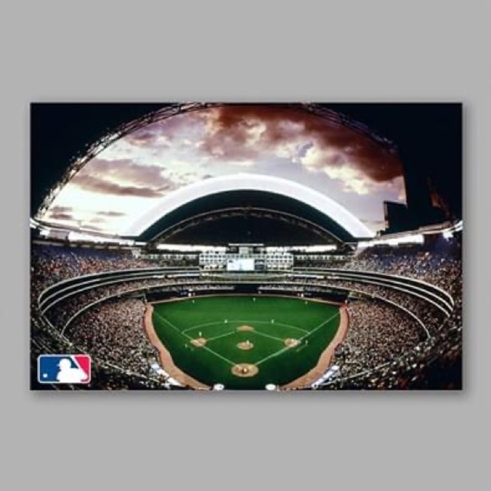 Pottery Barn Baseball Mural